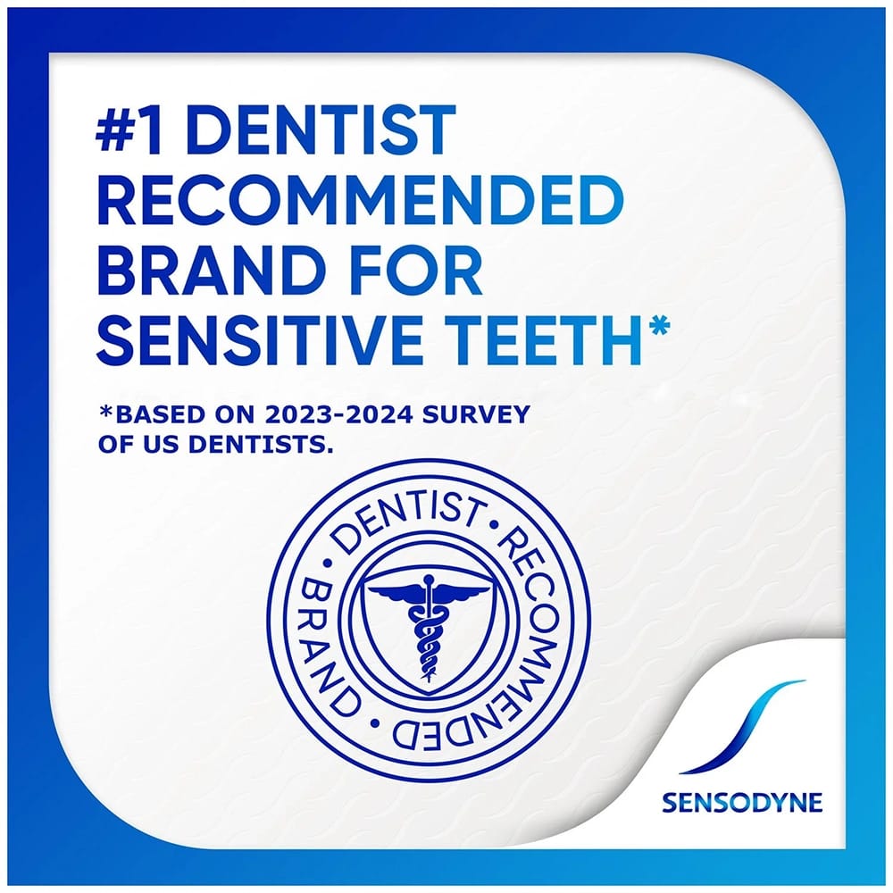 Sensodyne Repair & Protect Toothpaste for Sensitive Teeth, 3.4 oz., 5 Pack