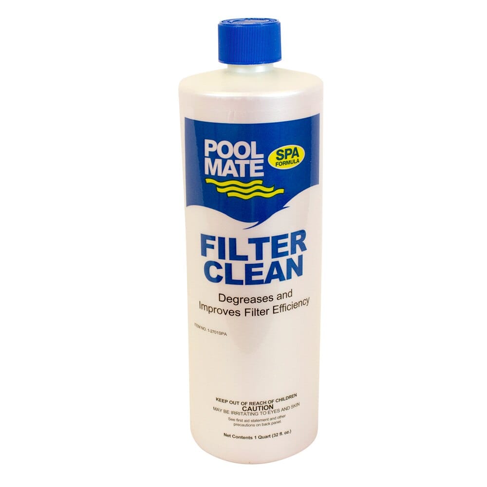 Pool Mate Spa Formula Filter Cleaner, 1 Qt