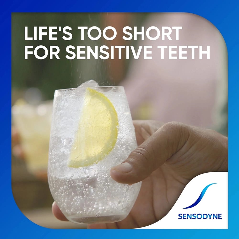 Sensodyne Repair & Protect Deep Repair Whitening Toothpaste, 3.4 oz., 12 Pack