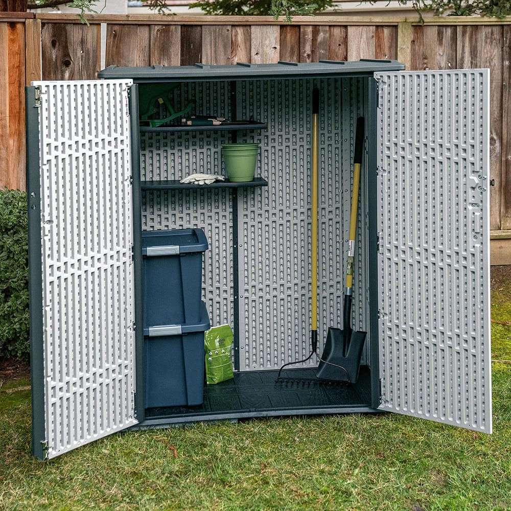 Lifetime 53 cu. ft. Storage Shed, Gray