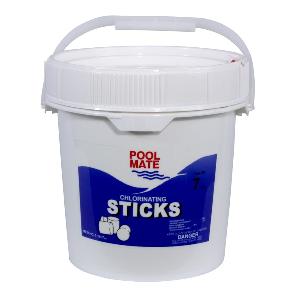 Pool Mate Chlorinating Sticks, 7 lbs