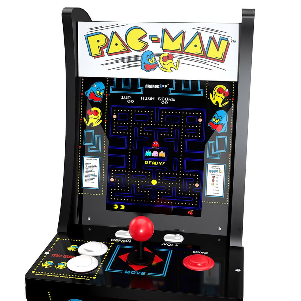 Arcade1Up Pac-Man 40th Anniversary 2-in-1 Counter-Cade