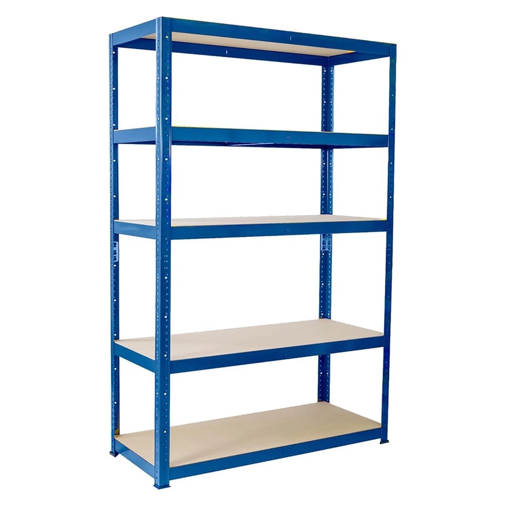 G-Rack 5-Tier Garage Shelving Unit, Blue