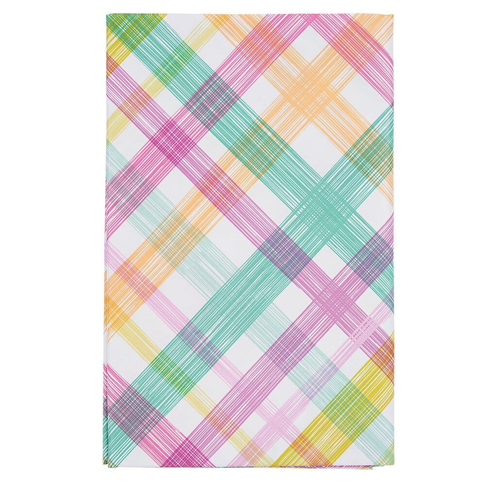 Spring Fling Vinyl Tablecloth with Flannel Backing