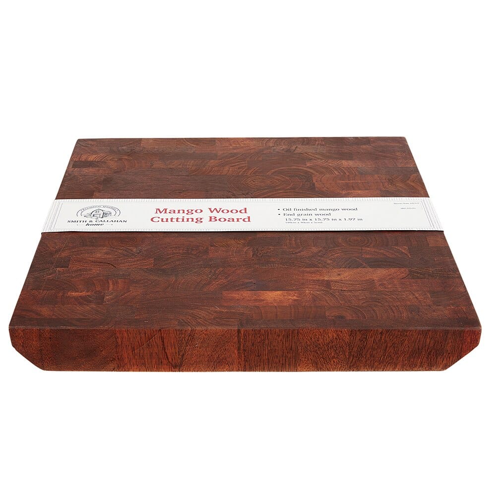 Smith & Callahan Oiled Mango Wood Cutting Board