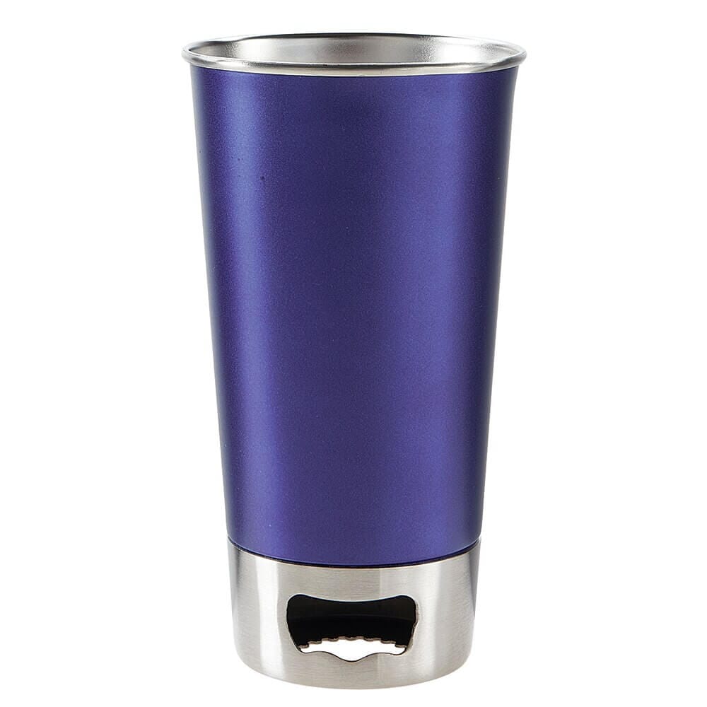 Asobu Stainless Steel Pint Glass with Bottle Opener