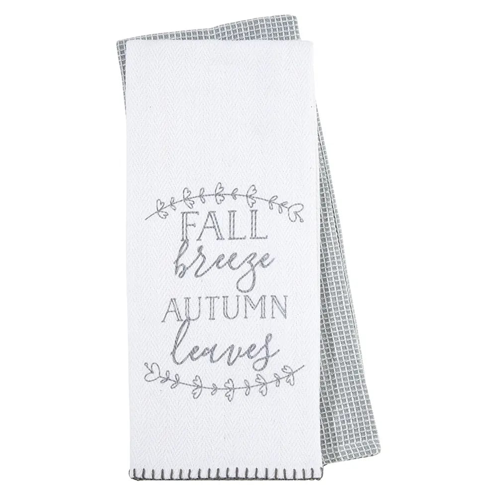 Autumn Cotton Kitchen Towels, Set of 2