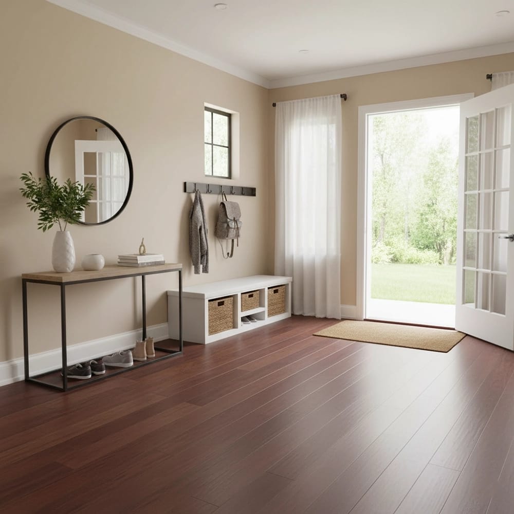 AquaSeal 7mm Red River White Oak Water-Resistant Engineered Hardwood Flooring, Red, 22.46 sq. ft. ($4.90/sq. ft.)