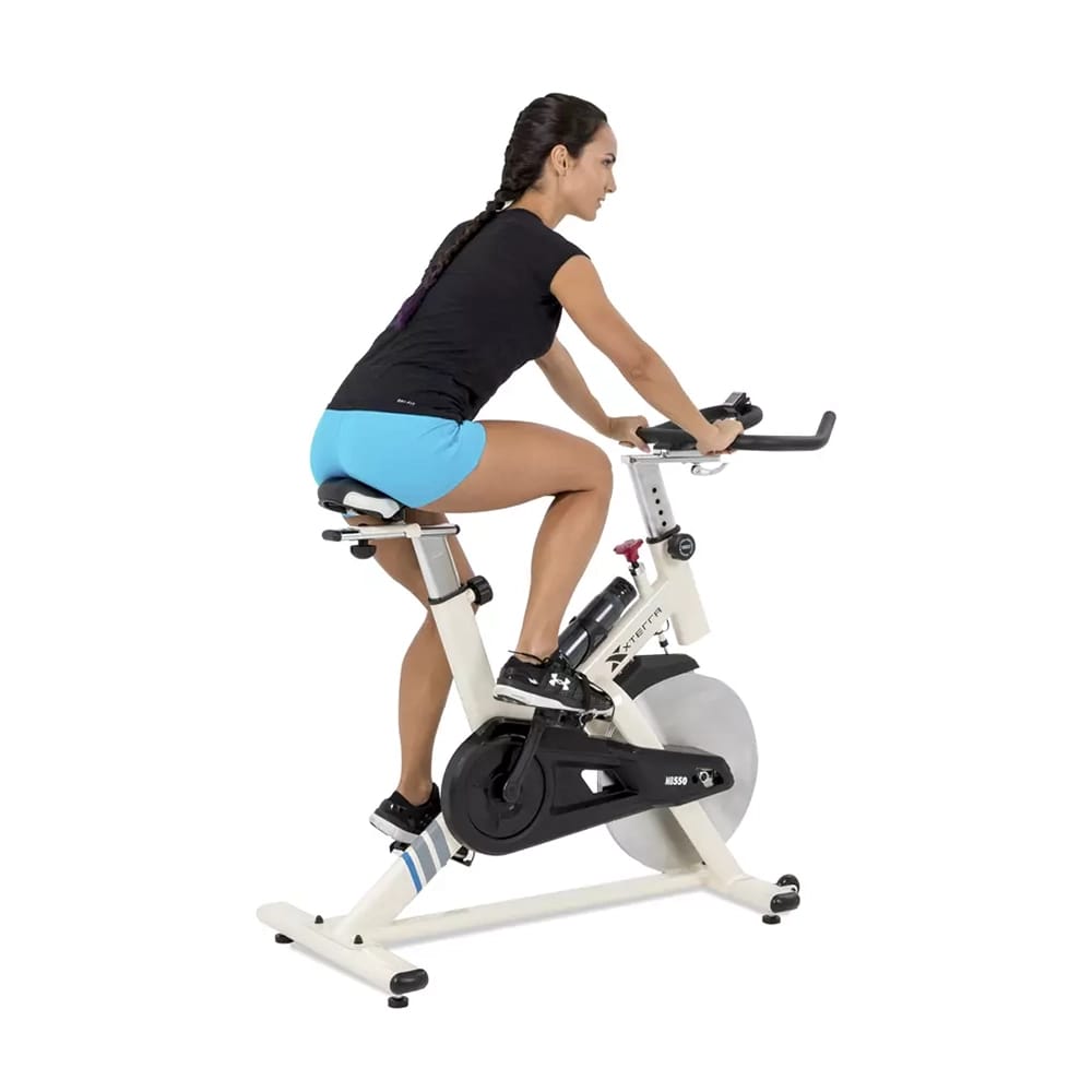 XTERRA Fitness Indoor Cycle Bike, White