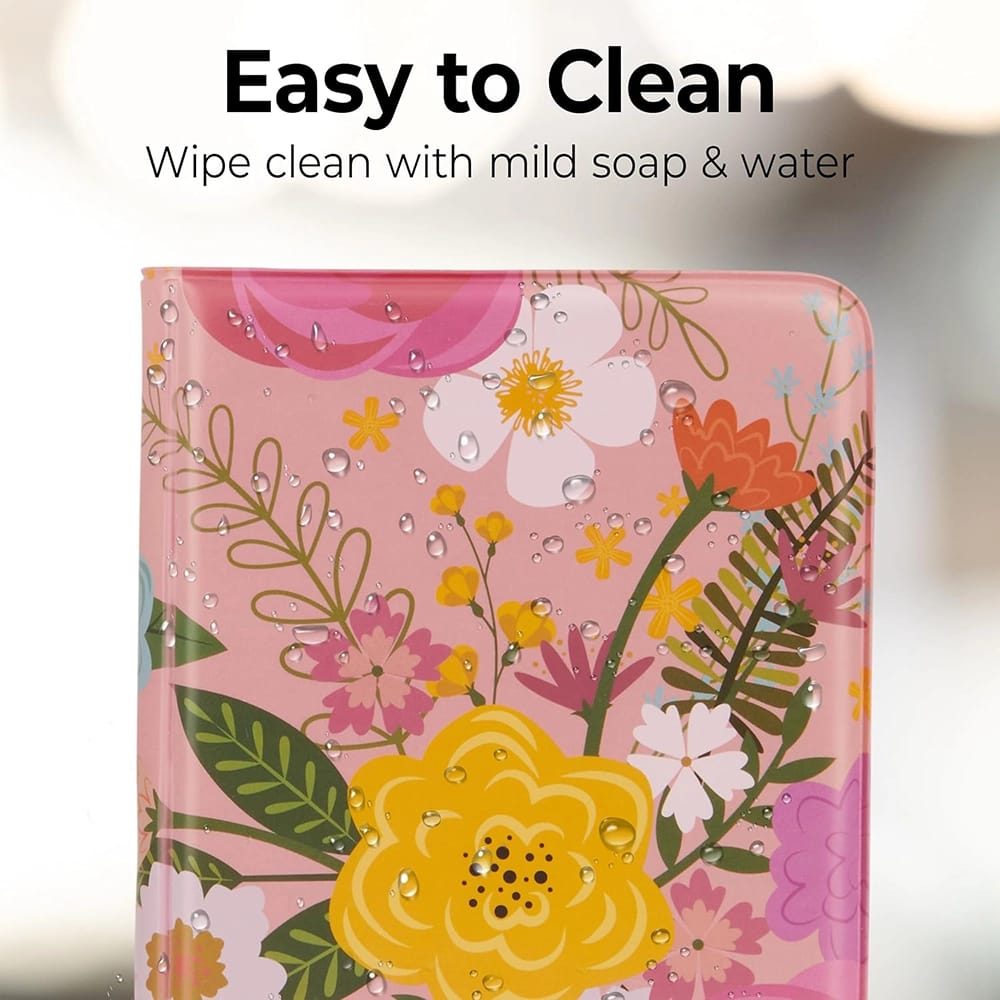 Double Side Check Presenter, Pink/Floral, 20 Pack