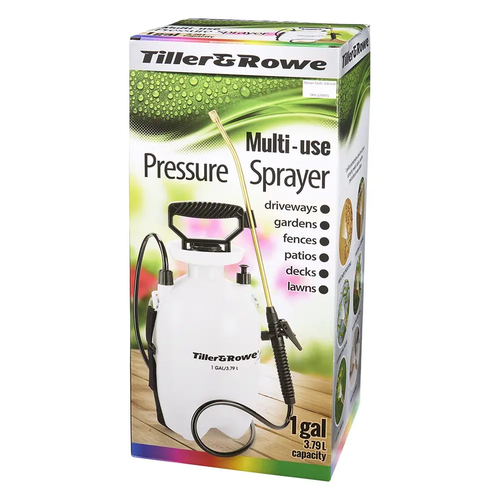 Tiller & Rowe Multi-use Pressure Sprayer, 1 gal.