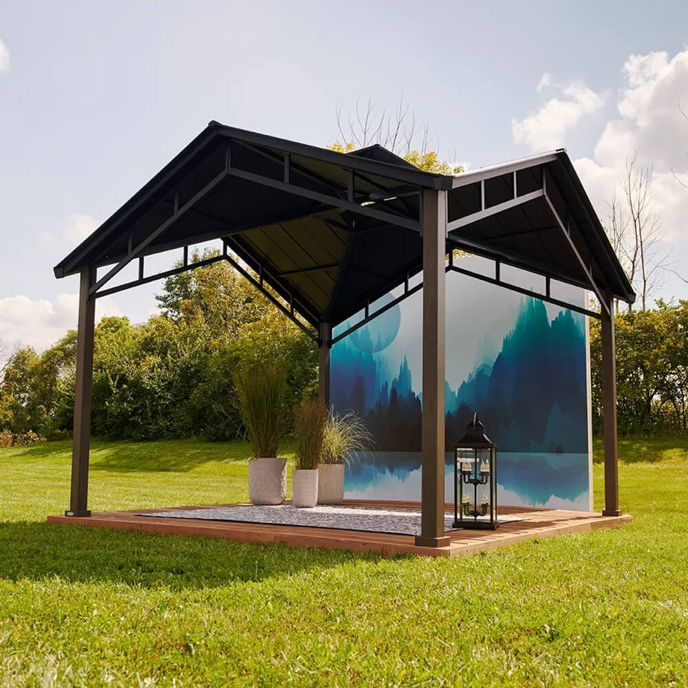 12' x 12' Steel Hardtop Pavilion