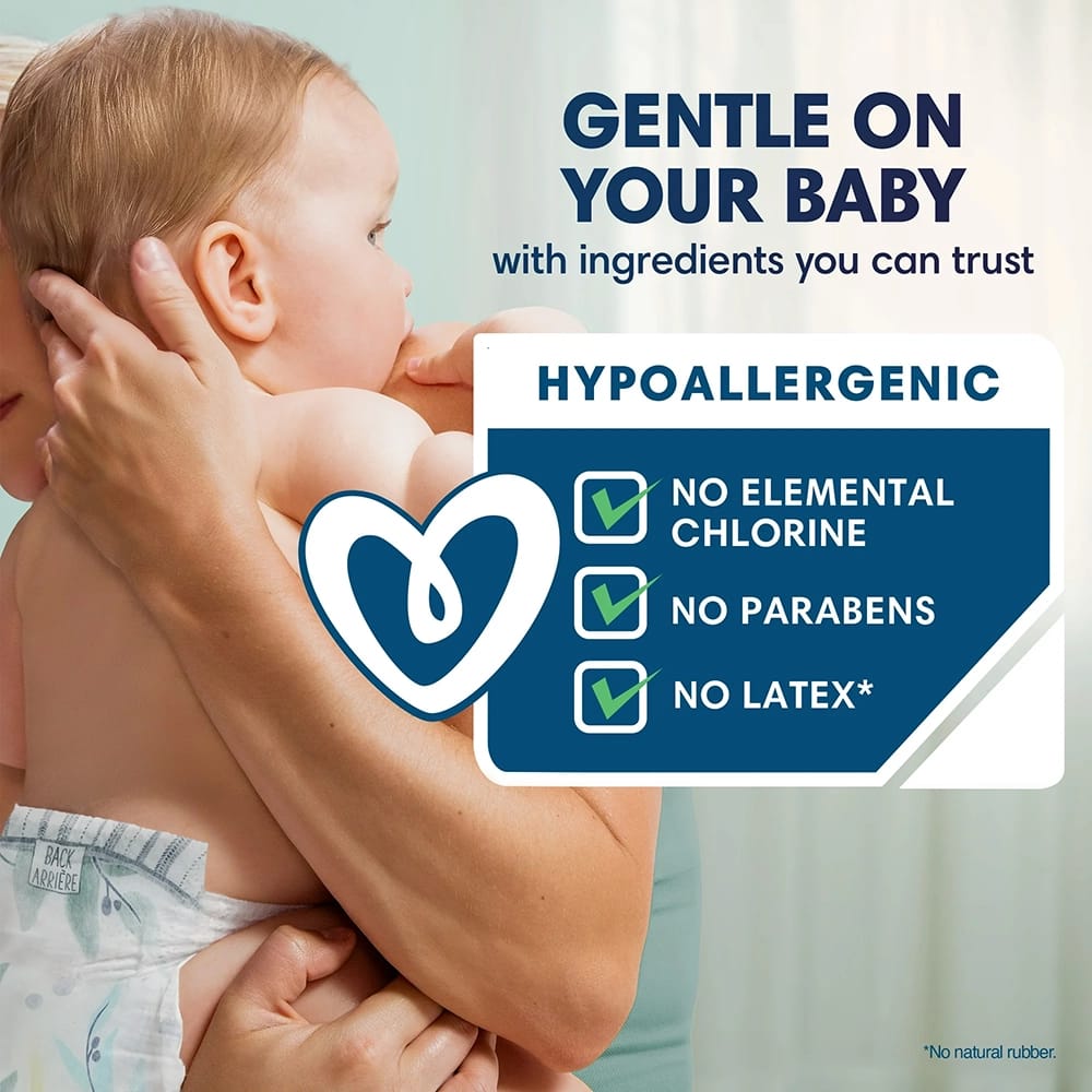 Pampers Pure Baby Diapers, Size 6, 42 Count