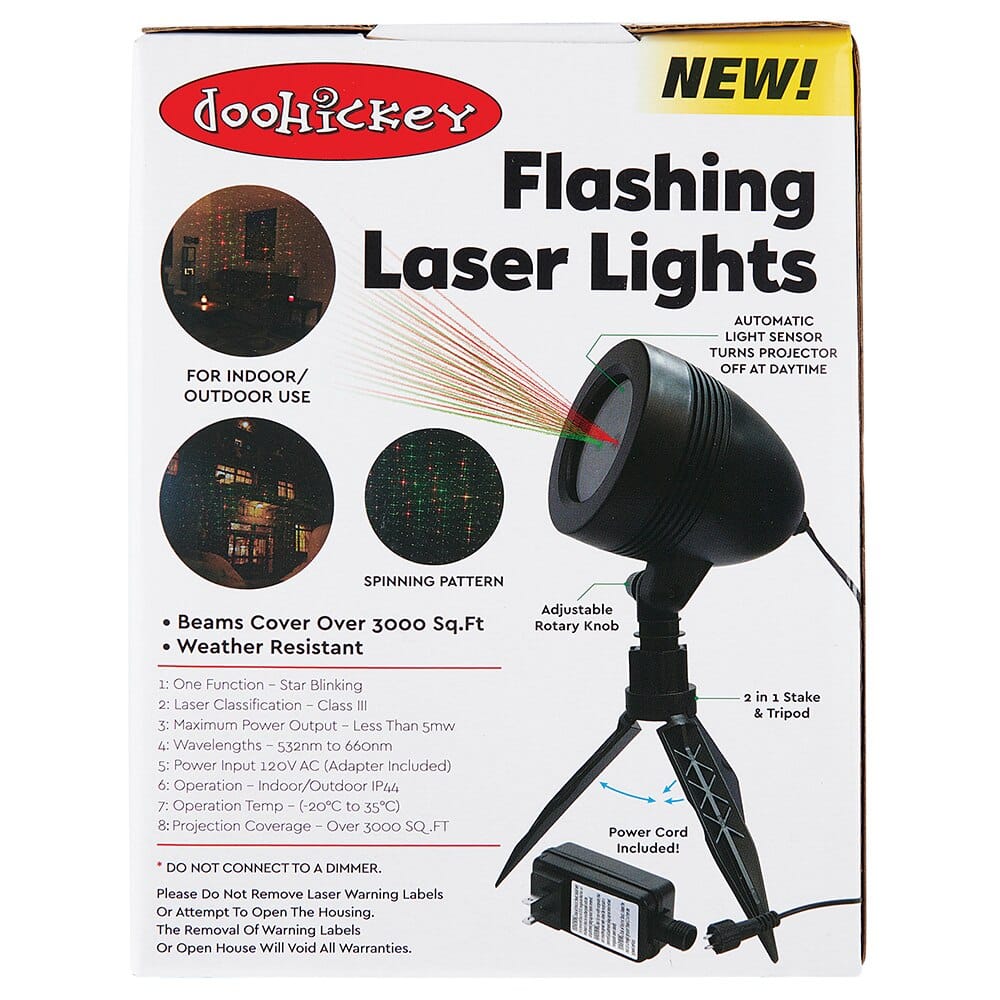 Flashing Laser Lights