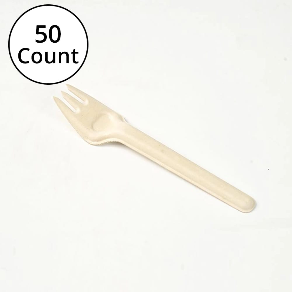 Ecoware Biodegradable Fork, 50 Count