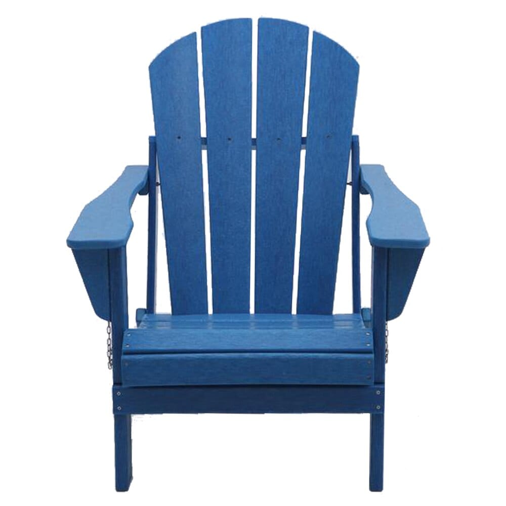 Folding Adirondack Chair, Blue