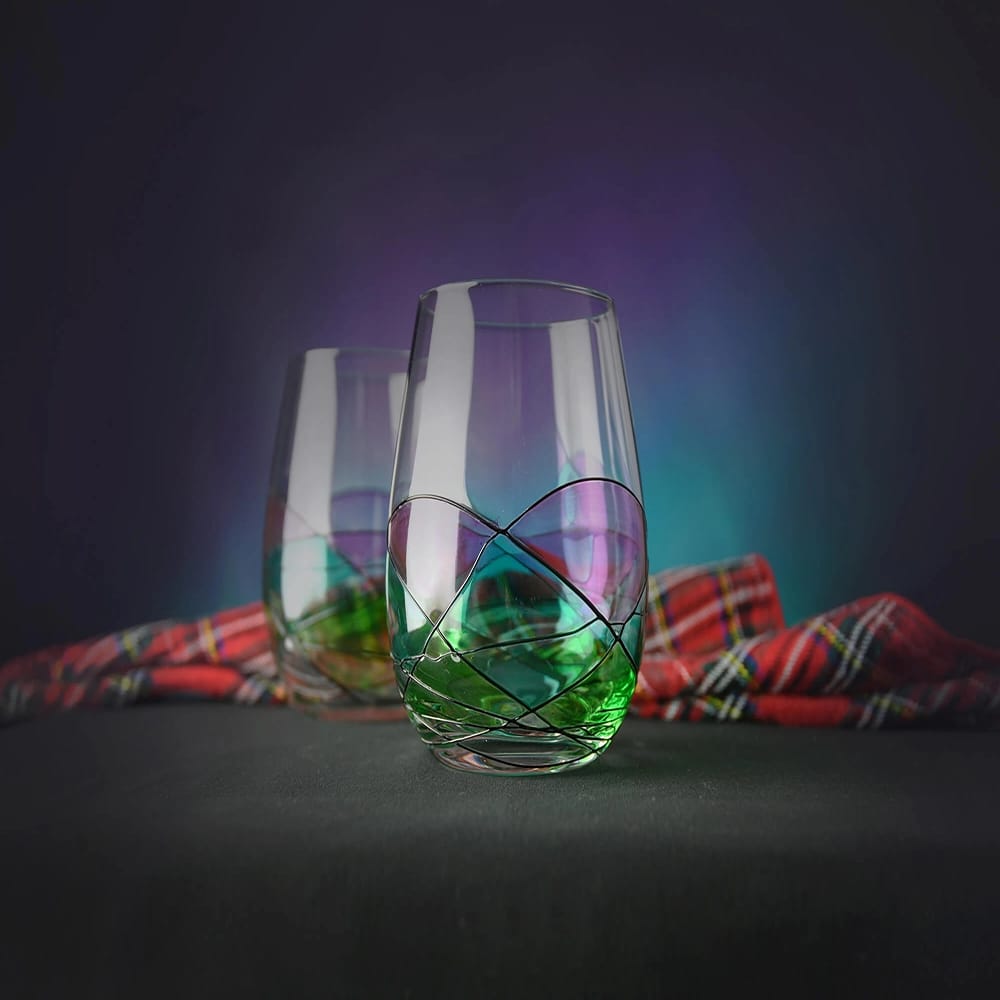 Morven Scotland Aurora Stemless Wine Glass