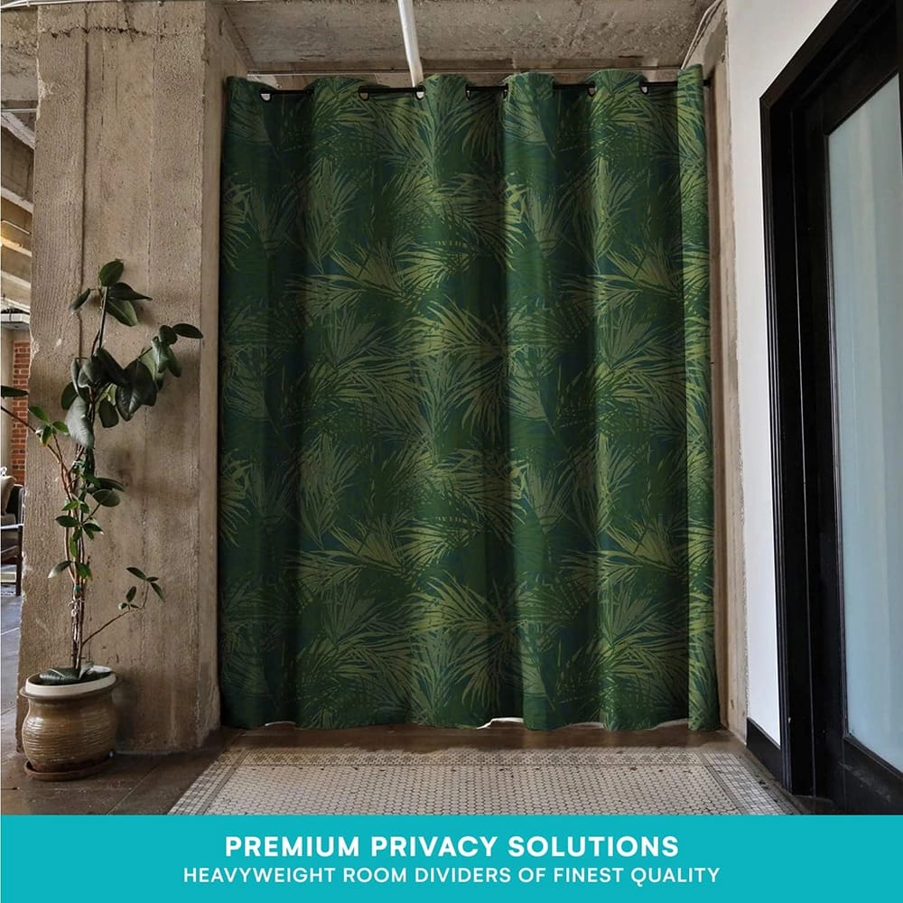 Room/Dividers/Now Premium Room Divider Curtain, 9' x 15', Jungle