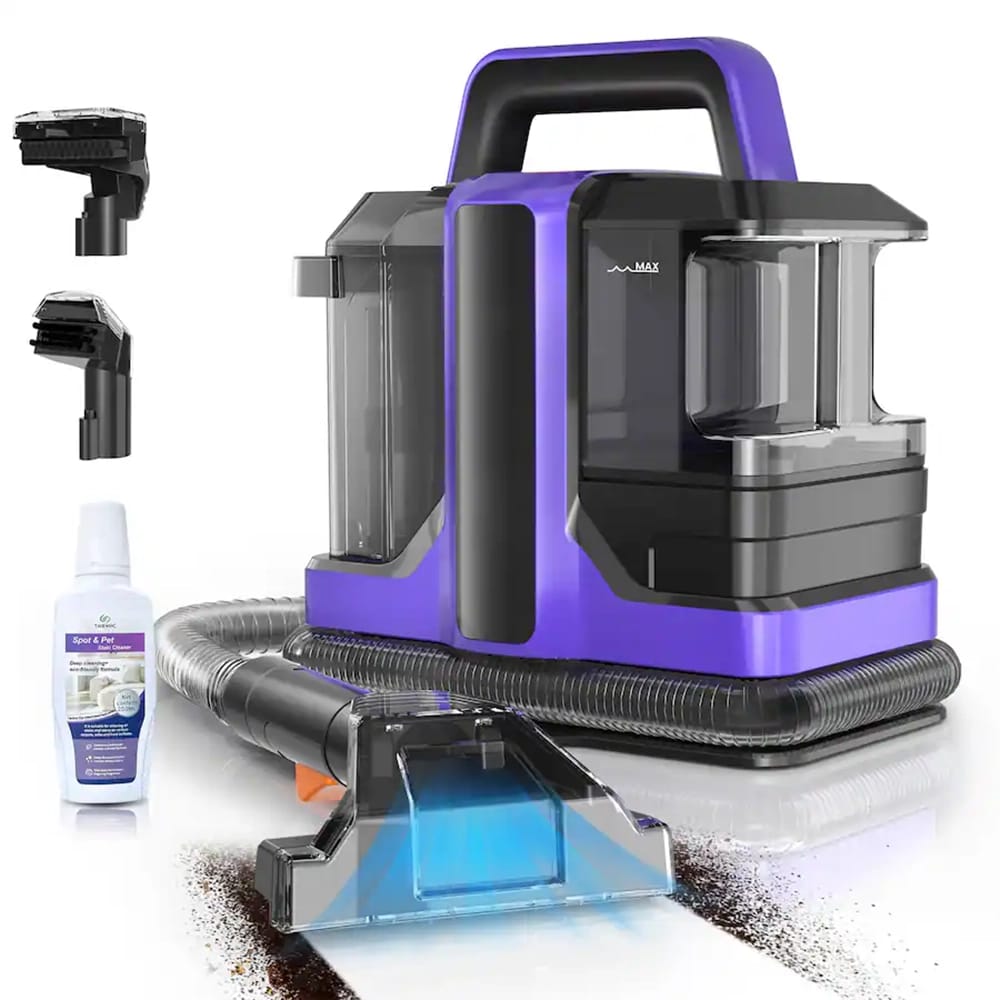 Tasvac Carpet & Upholstery Cleaning Machine, Purple