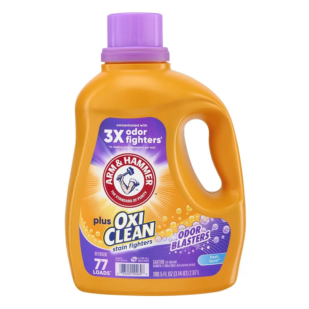 Arm & Hammer Plus Oxi Clean Stain Fighters Detergent, 100.5 oz