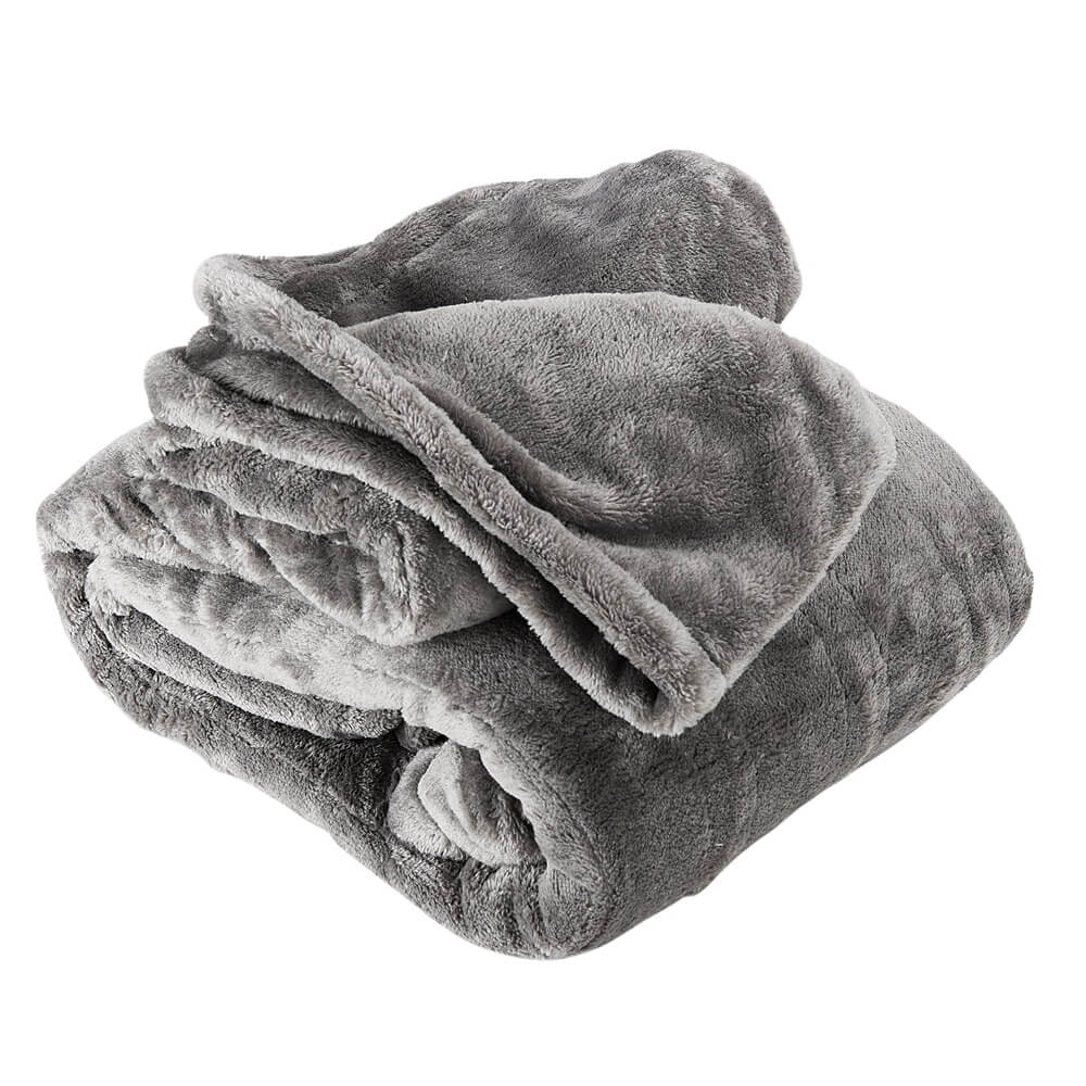 Westerly Heated Micromink Throw Blanket