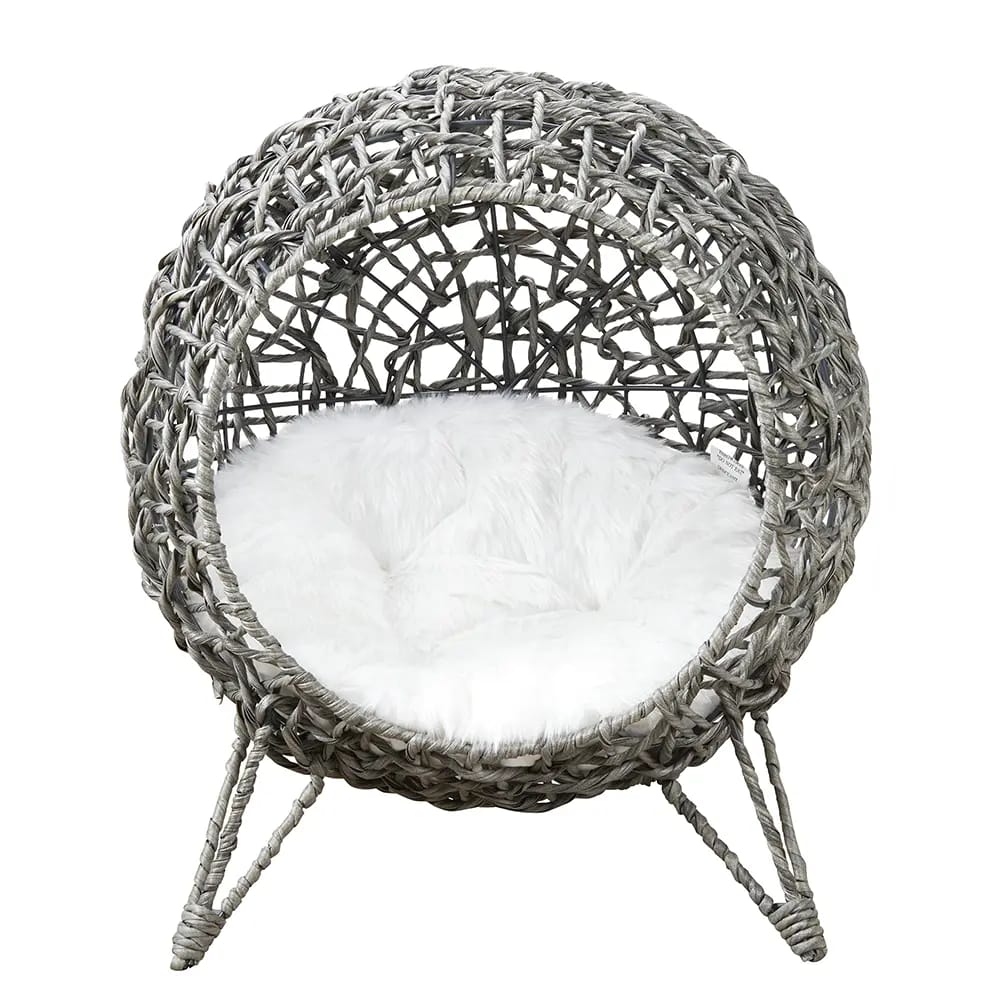 Huntington Rattan Cat Cave with Legs
