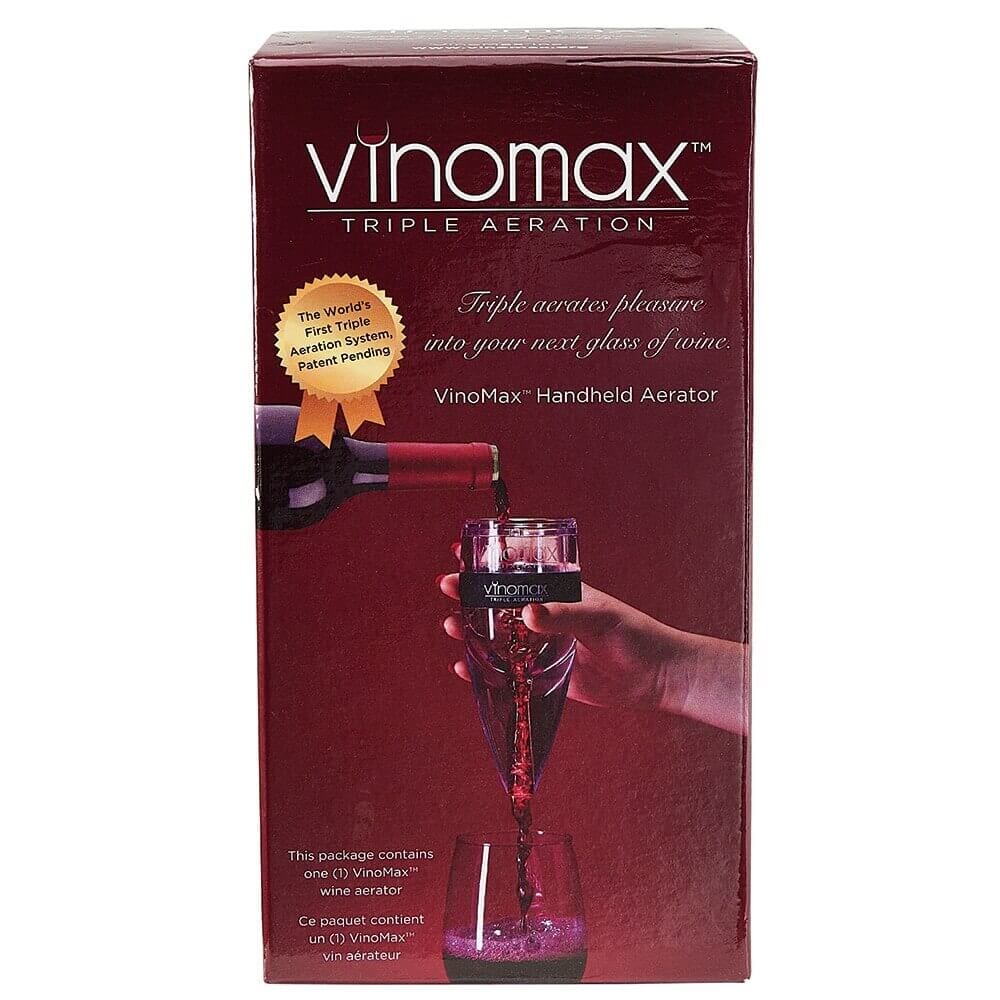 Vinomax Triple Aeration Handheld Wine Aerator