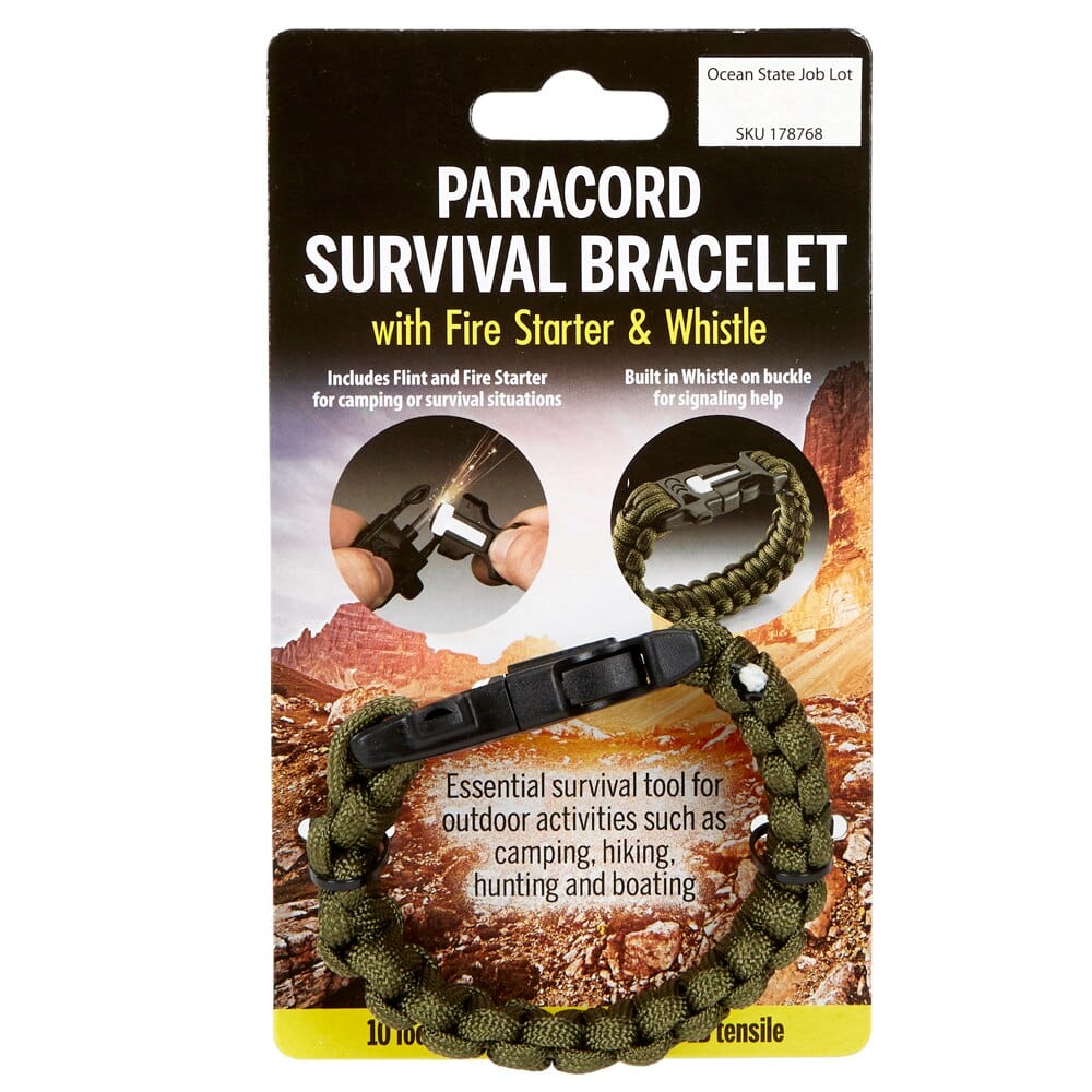 Paracord Survival Bracelet