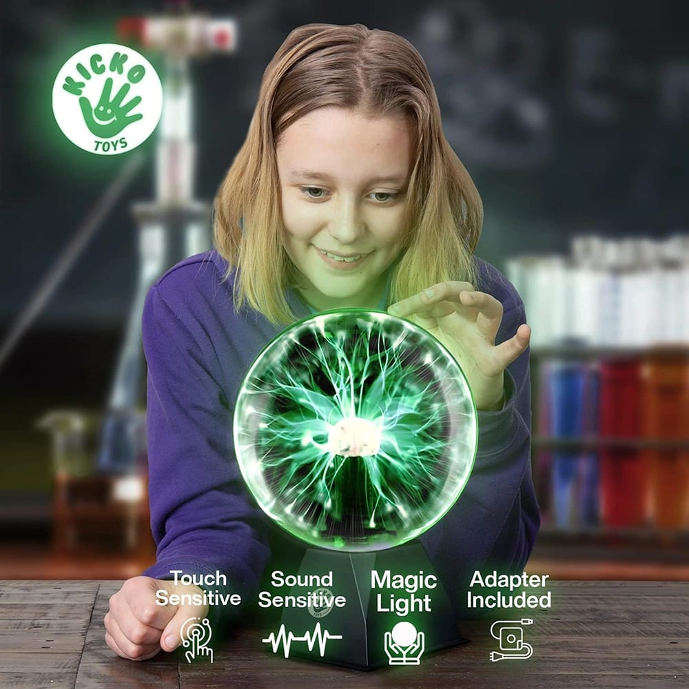 Kicko 7" Plasma Ball, Green