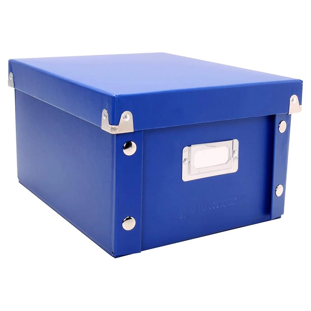 Snap-N-Store Small Collapsible Storage Box, Blue/Dinosaurs, 2 Pack