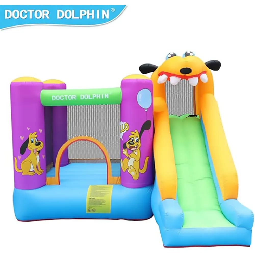 Doctor Dolphin Bounce House with Puppy Slide