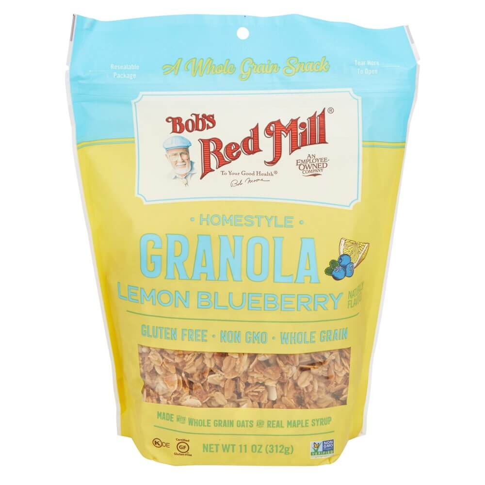 Bob's Red Mill Homestyle Lemon Blueberry Granola, 11 oz