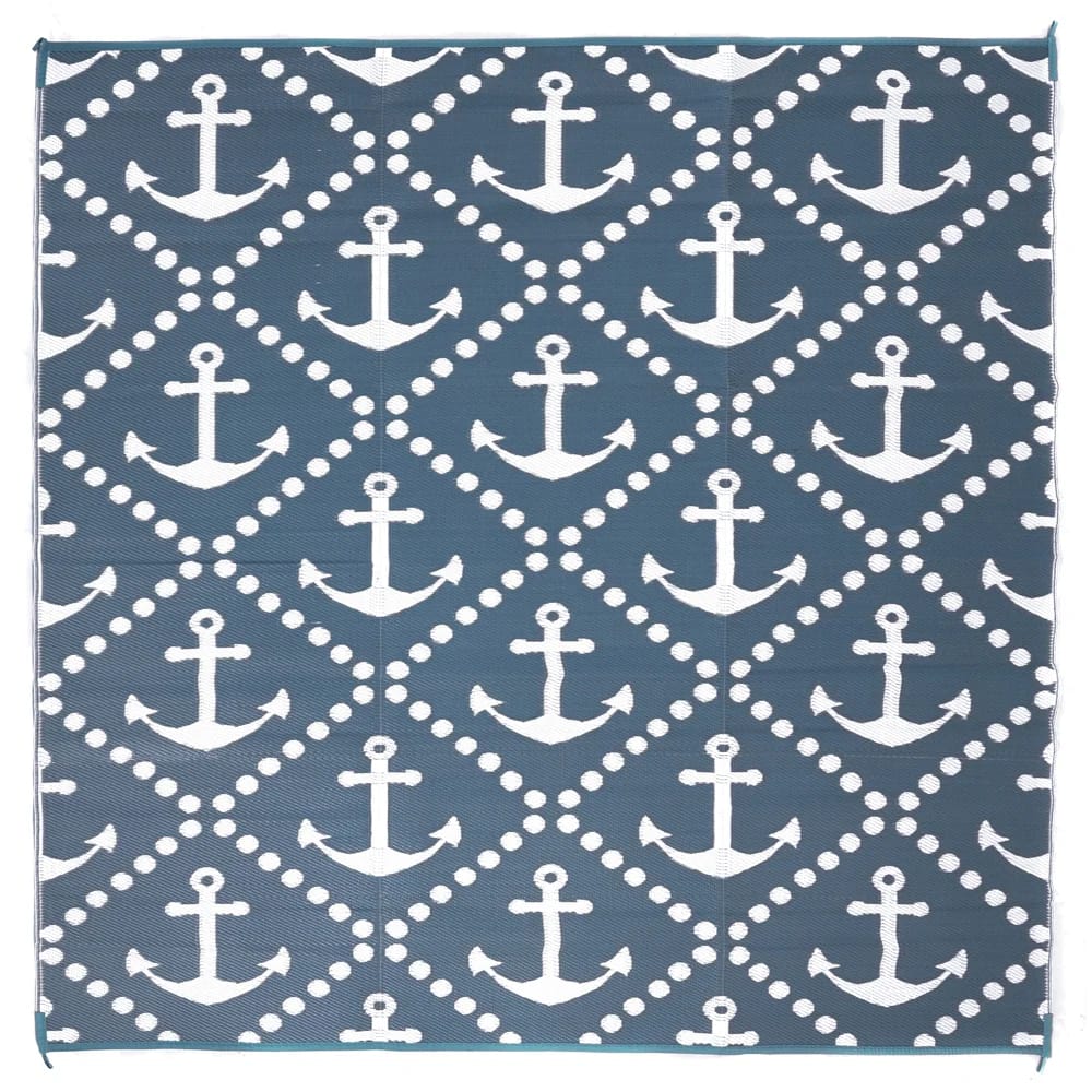 Aurora 9'x9' Reversible Patio Rug