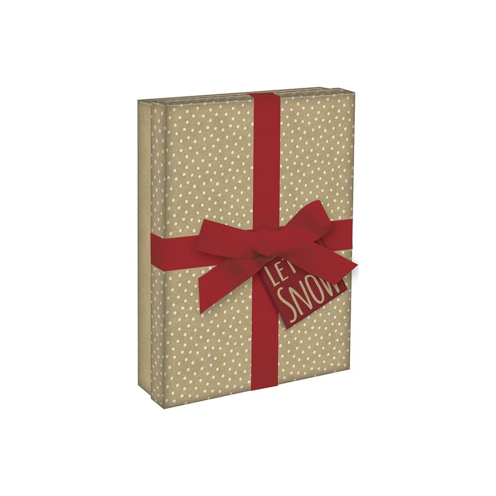 Small Christmas Gift Box, 8.38" x 11.38"