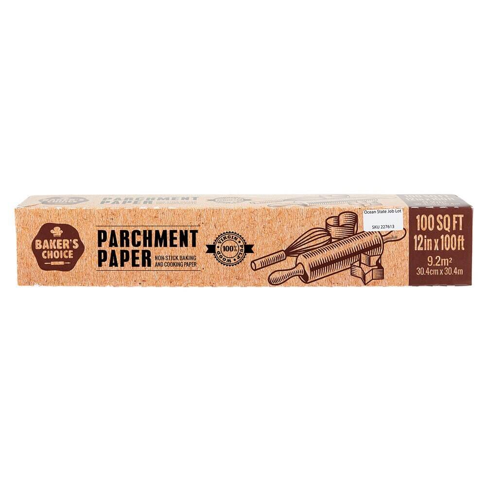 Baker's Choice Parchment Paper, 100 Sq ft