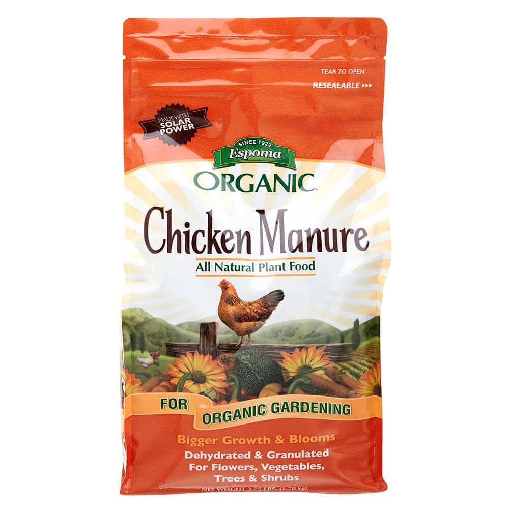 Espoma Organic Chicken Manure All-Natural Plant Food, 3.75 lbs