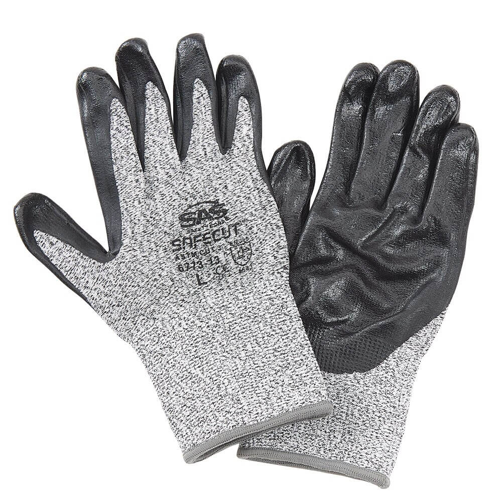 SafeCut Level 3 Cut-Resistant Gloves, Large