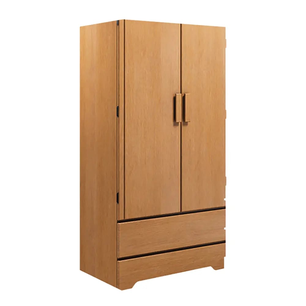 Butler Human Services Commercial 2-Drawer Wardrobe, Chestnut