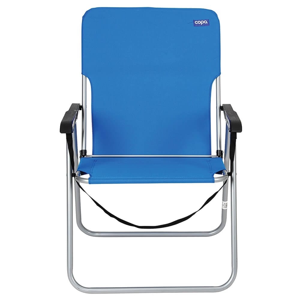 1-Position Copa High Back Extra-Wide Steel Beach Chair