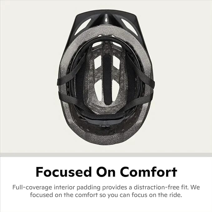 Schwinn Adult Beam Helmet with LED Light, Black