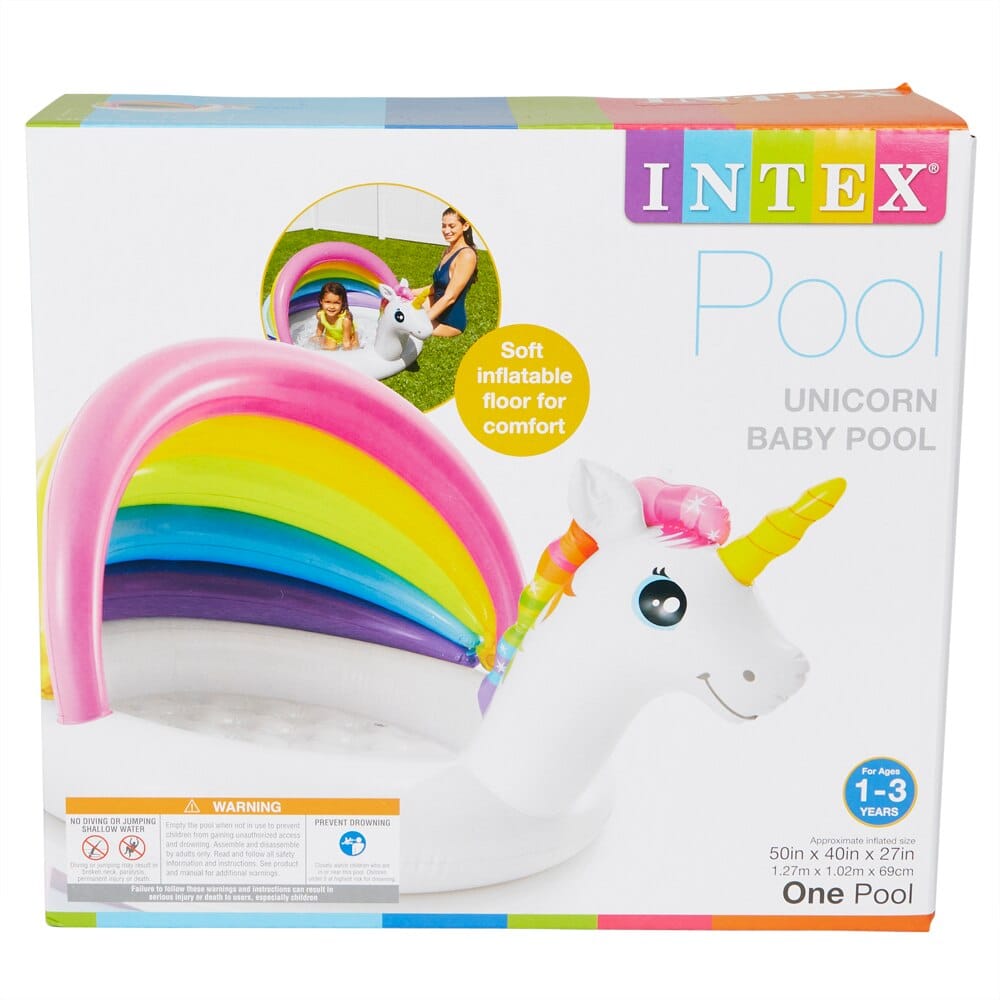 Intex Inflatable Unicorn Baby Pool