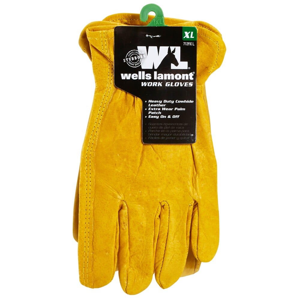 Wells Lamont Cowhide Work Gloves, X-Large