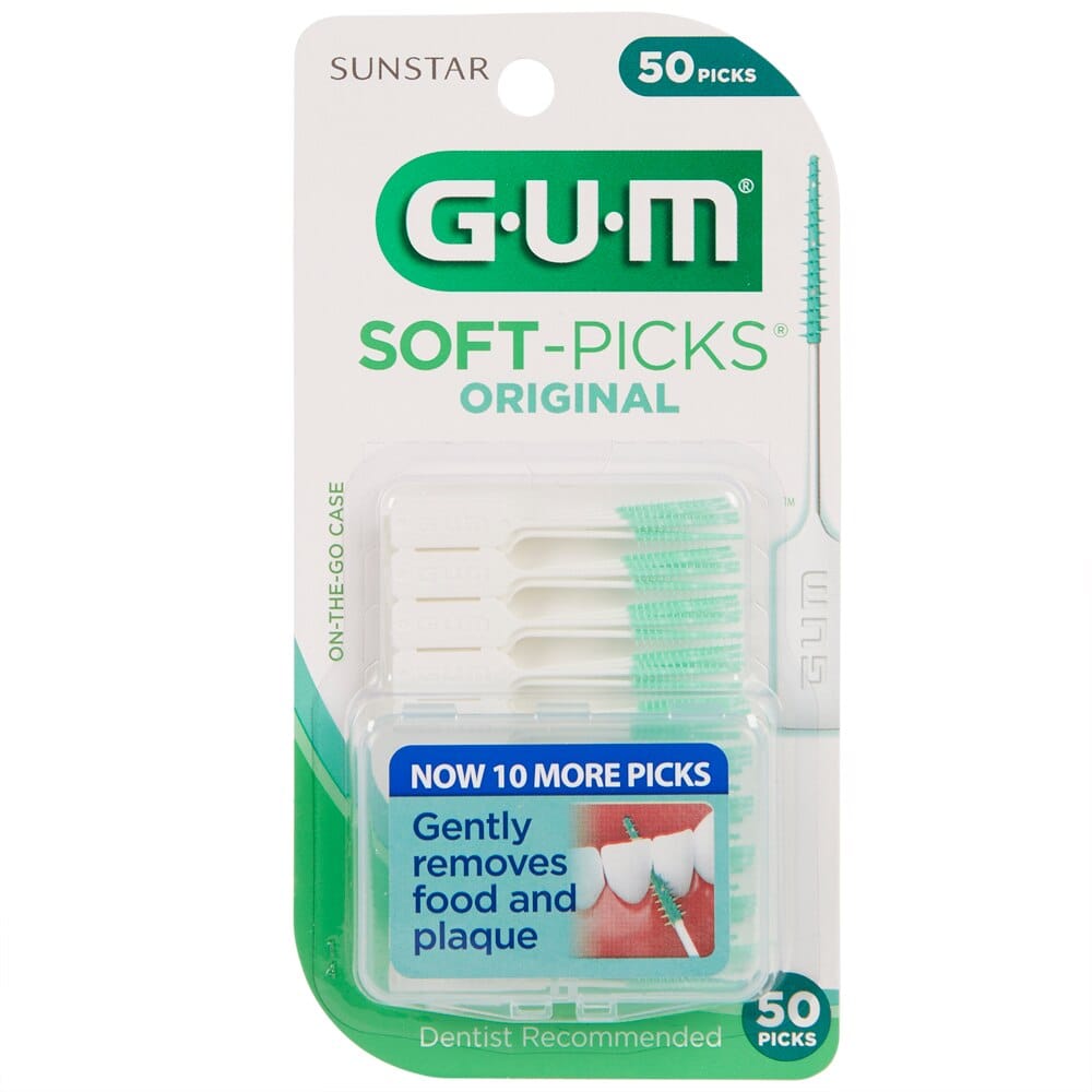 GUM Original Soft-Picks, 50 Count