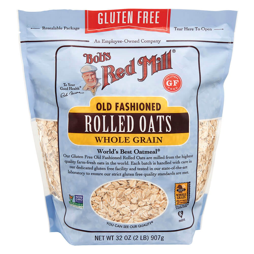 Bob's Red Mill Old Fashioned Whole Grain Rolled Oats, 32 oz