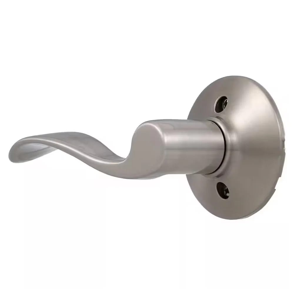 Schlage Accent Left-Handed Dummy Door Lever, Satin Nickel