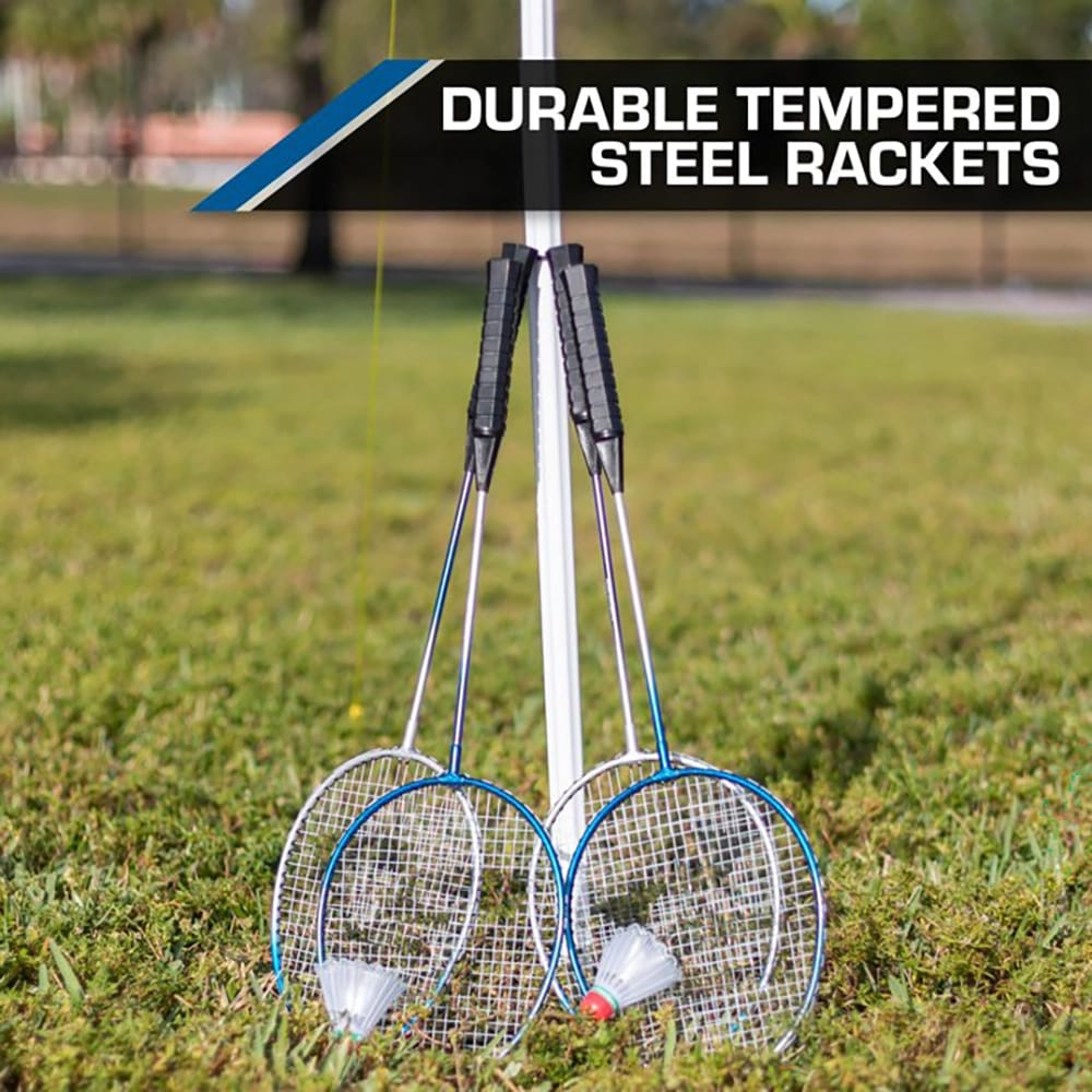 EastPoint Sports Volleyball and Badminton Combo Set