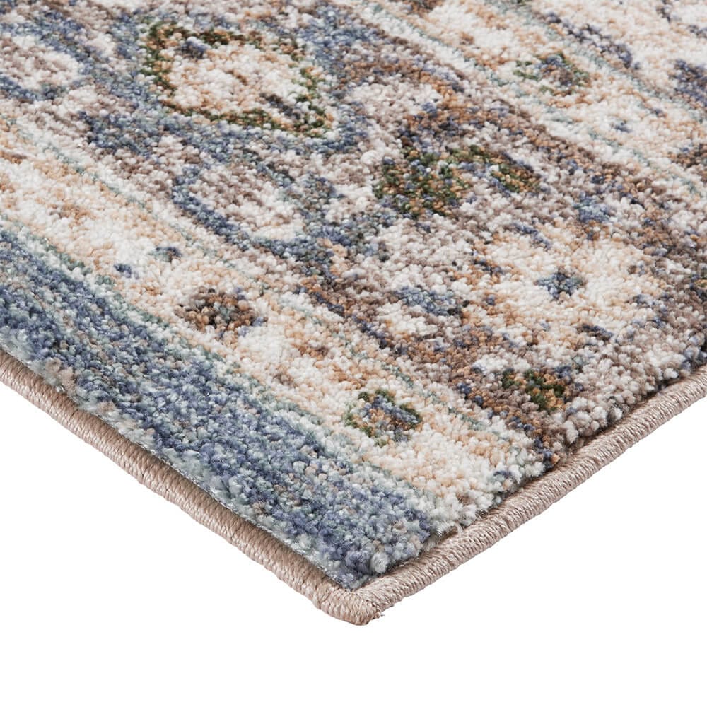 Danica II 9' x 12' Area Rug, Blue/Tan
