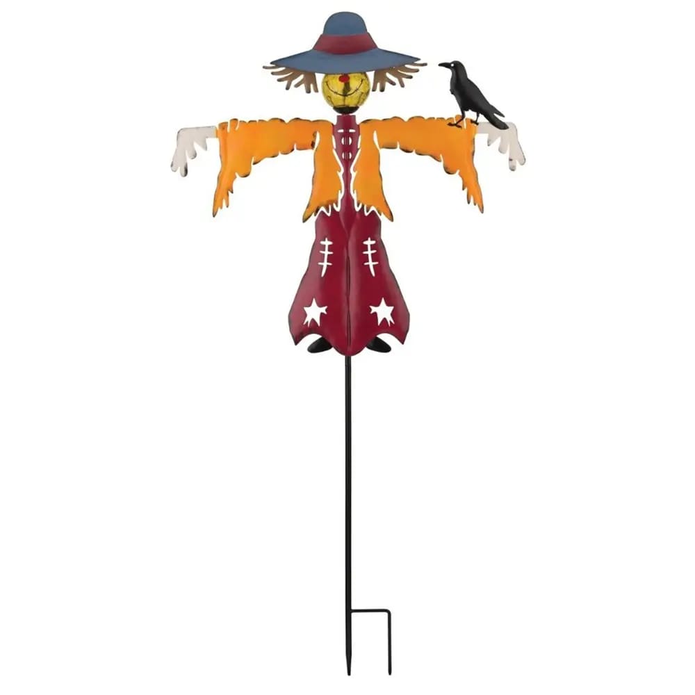Regal Art & Gift Scare Crow Solar Stake, 2 Count