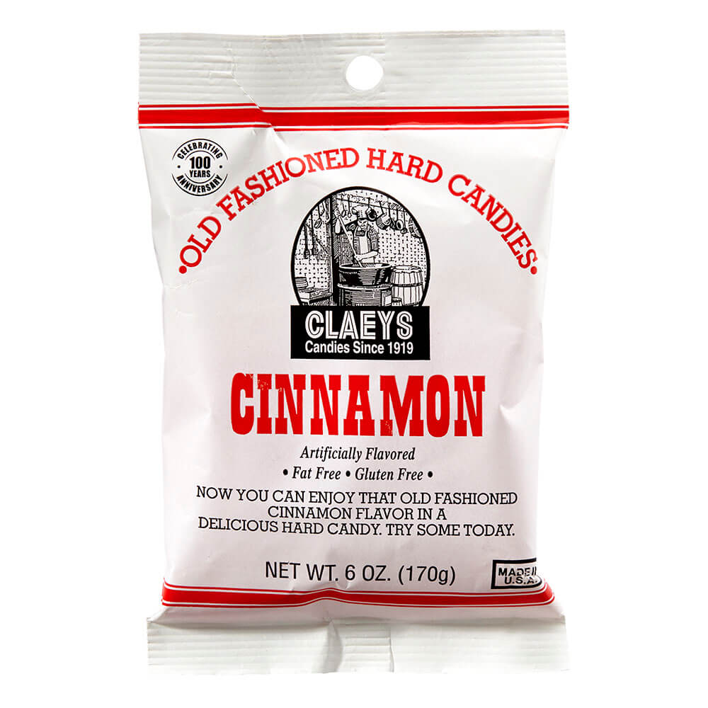 Claeys Cinnamon Old Fashioned Hard Candy, 6 oz