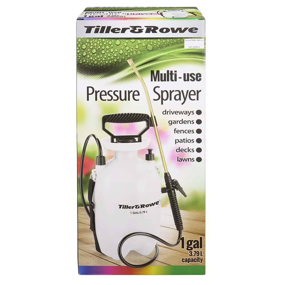 Tiller & Rowe Multi-use Pressure Sprayer, 1 gal.